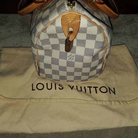 Louis Vuitton Speedy 25 Damier Azur Canvas *Sold* - Picture 3 of 8